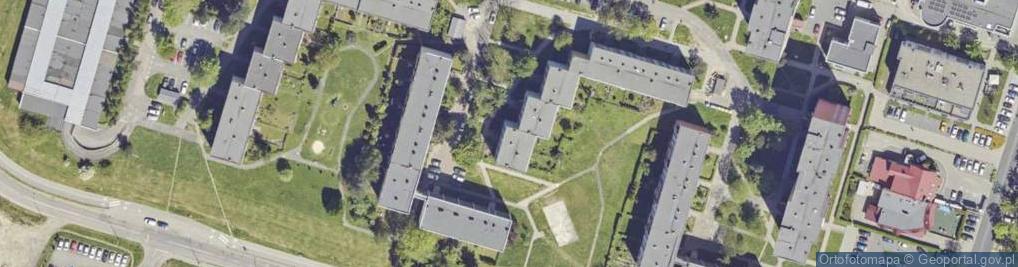 Zdjęcie satelitarne Rodakowskiego Henryka ul.