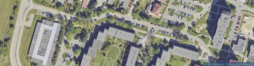 Zdjęcie satelitarne Rodakowskiego Henryka ul.