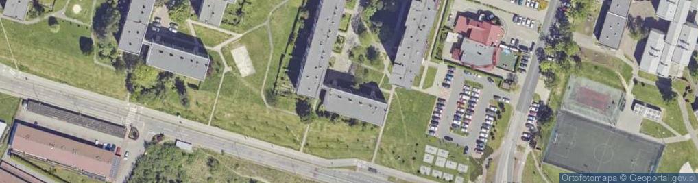 Zdjęcie satelitarne Rodakowskiego Henryka ul.