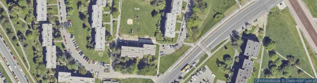 Zdjęcie satelitarne Rodzeństwa Krzyżowskich ul.