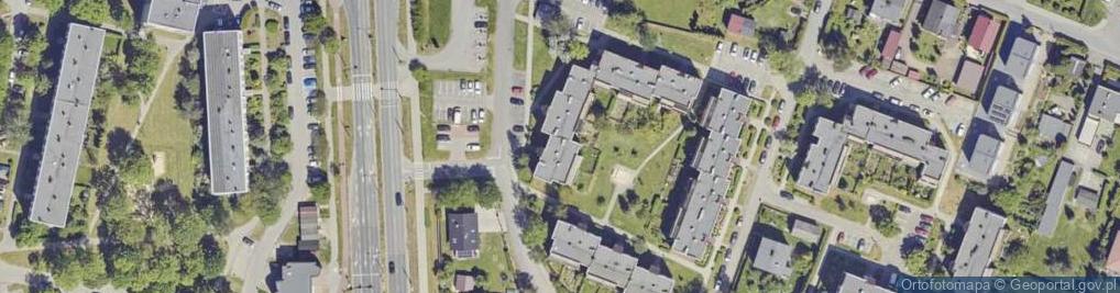 Zdjęcie satelitarne Rolna ul.
