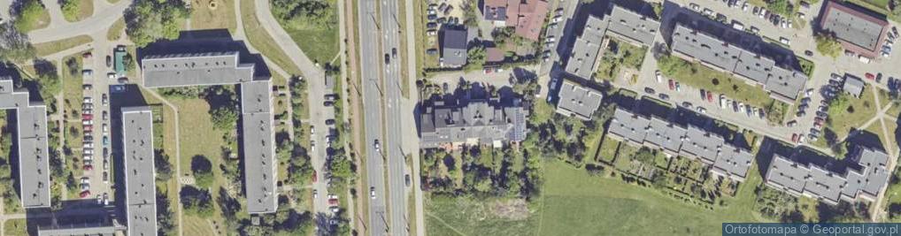 Zdjęcie satelitarne Rolna ul.