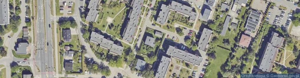 Zdjęcie satelitarne Rolna ul.