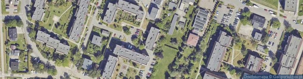 Zdjęcie satelitarne Rolna ul.
