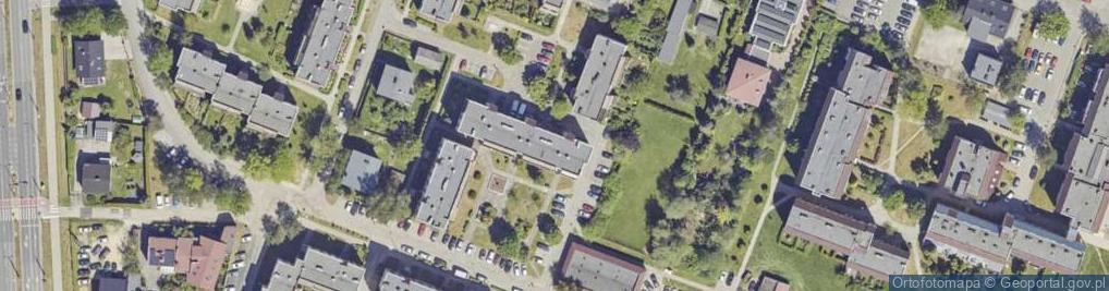 Zdjęcie satelitarne Rolna ul.