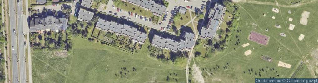 Zdjęcie satelitarne Rolna ul.