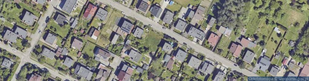 Zdjęcie satelitarne Różana ul.