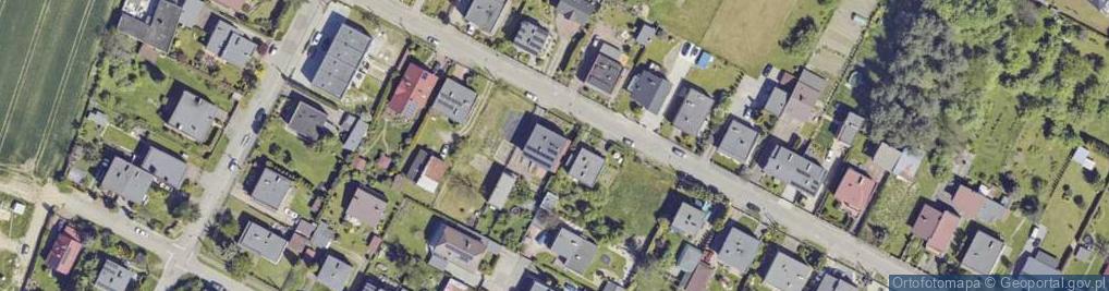 Zdjęcie satelitarne Różana ul.