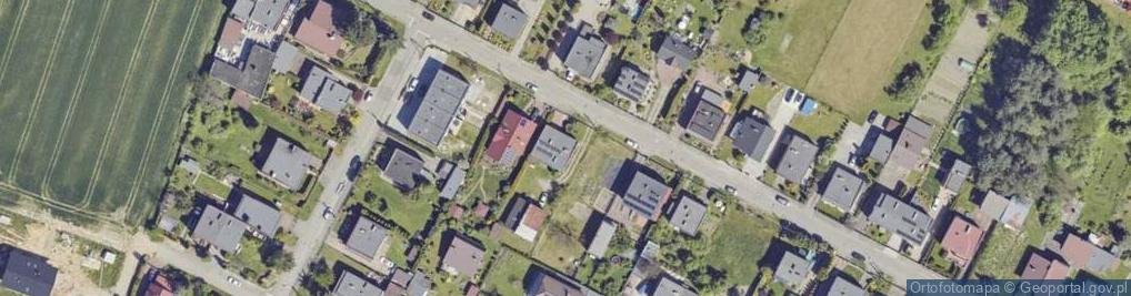 Zdjęcie satelitarne Różana ul.