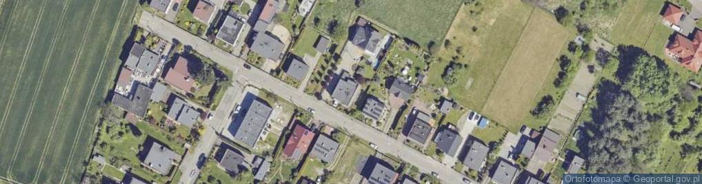Zdjęcie satelitarne Różana ul.