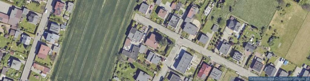 Zdjęcie satelitarne Różana ul.
