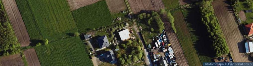 Zdjęcie satelitarne Różana ul.