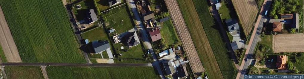 Zdjęcie satelitarne Różana ul.