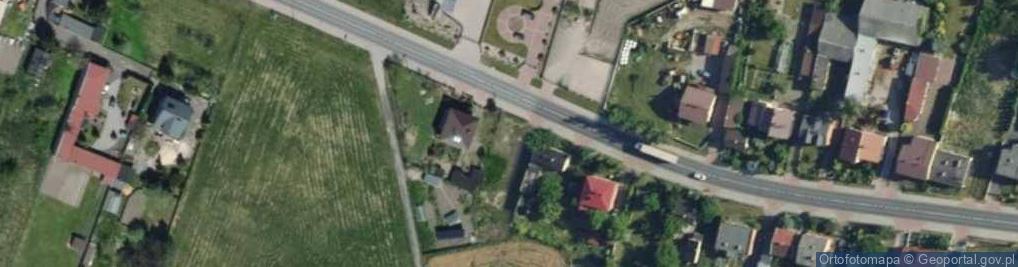 Zdjęcie satelitarne Rokicińska ul.