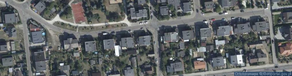 Zdjęcie satelitarne Różana ul.