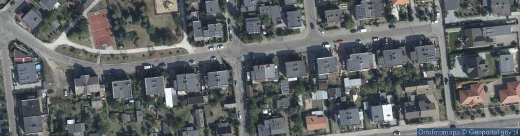 Zdjęcie satelitarne Różana ul.