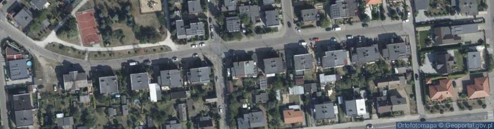 Zdjęcie satelitarne Różana ul.
