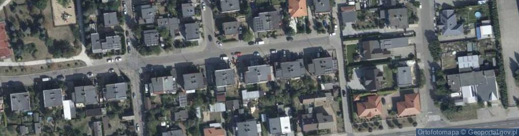 Zdjęcie satelitarne Różana ul.