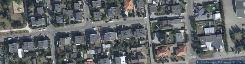 Zdjęcie satelitarne Różana ul.