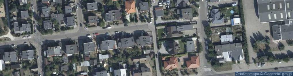 Zdjęcie satelitarne Różana ul.