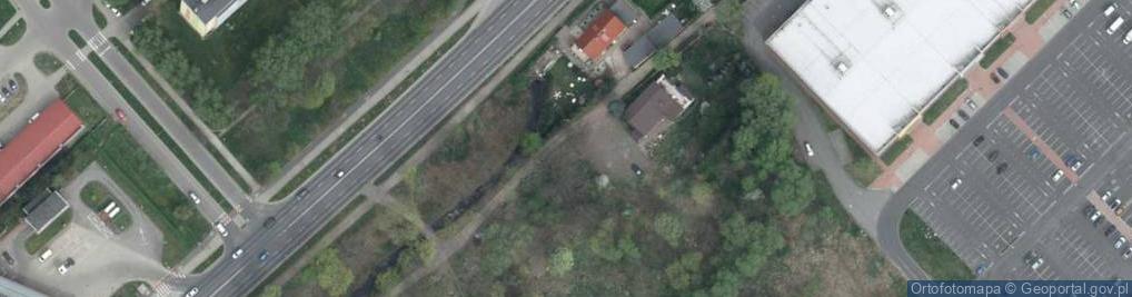 Zdjęcie satelitarne Równoległa ul.