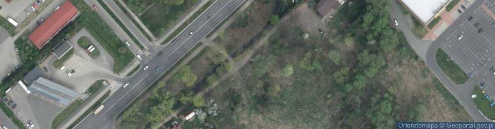 Zdjęcie satelitarne Równoległa ul.
