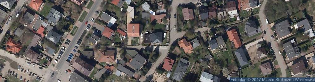 Zdjęcie satelitarne Roślinna ul.