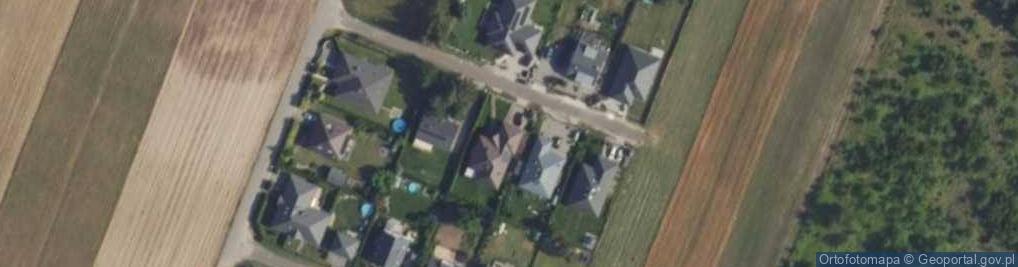 Zdjęcie satelitarne Różana ul.