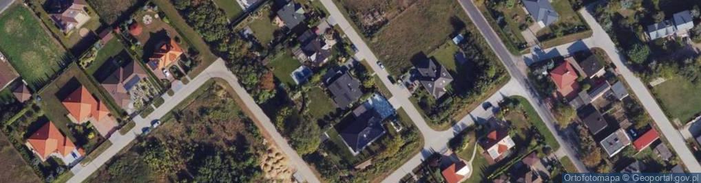 Zdjęcie satelitarne Różana ul.