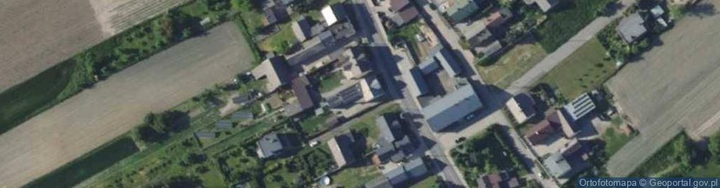 Zdjęcie satelitarne Rostka ul.
