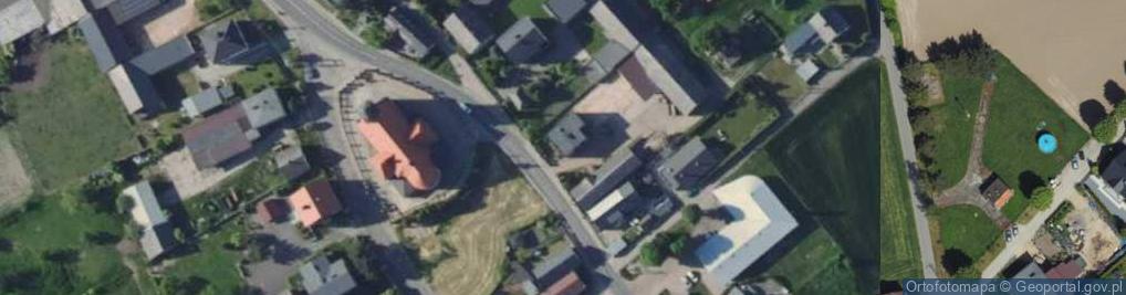 Zdjęcie satelitarne Rostka ul.