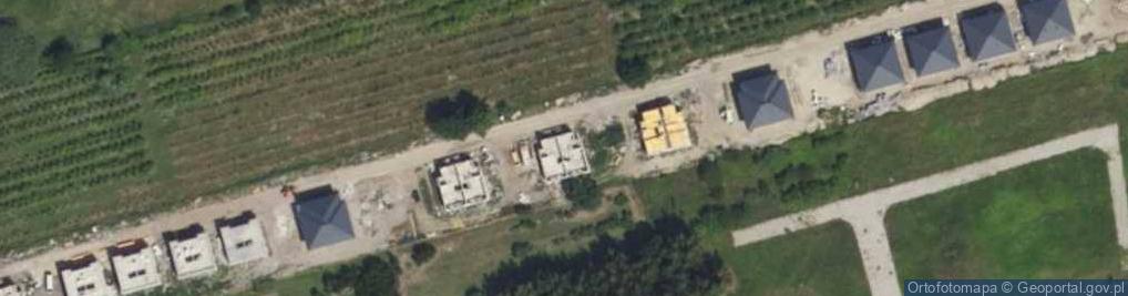 Zdjęcie satelitarne Róży Wiatrów ul.