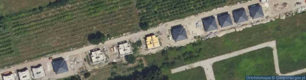 Zdjęcie satelitarne Róży Wiatrów ul.