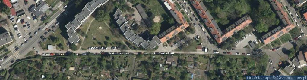 Zdjęcie satelitarne Romanowskiego Mieczysława ul.