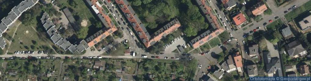 Zdjęcie satelitarne Romanowskiego Mieczysława ul.