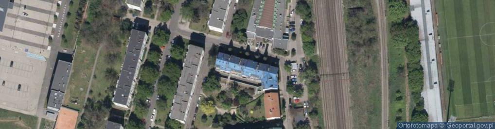 Zdjęcie satelitarne Różana ul.