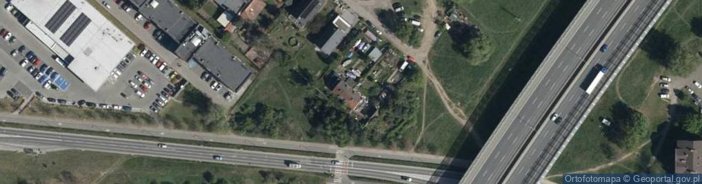 Zdjęcie satelitarne Rolna ul.