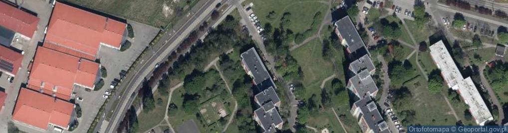 Zdjęcie satelitarne Rogowska ul.