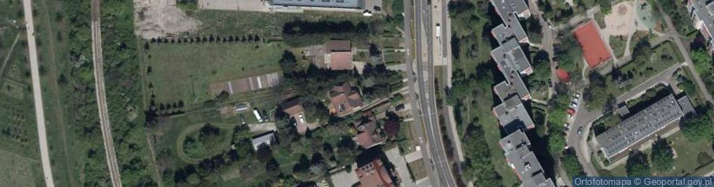 Zdjęcie satelitarne Rogowska ul.