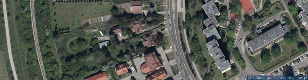 Zdjęcie satelitarne Rogowska ul.