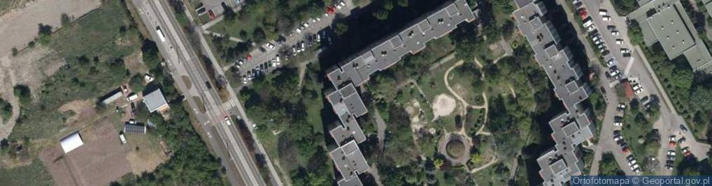 Zdjęcie satelitarne Rogowska ul.