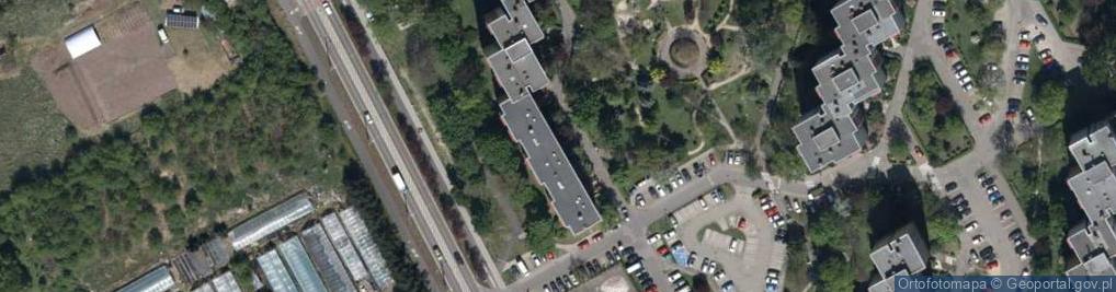 Zdjęcie satelitarne Rogowska ul.
