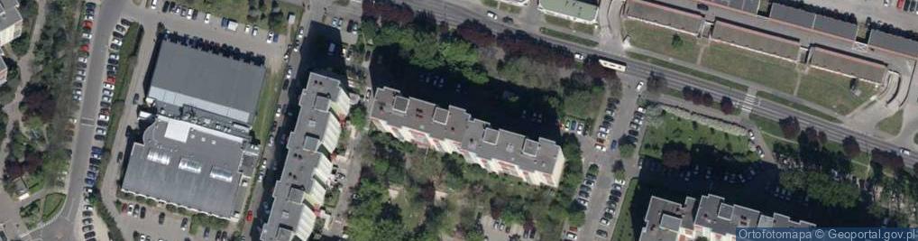 Zdjęcie satelitarne Rogowska ul.