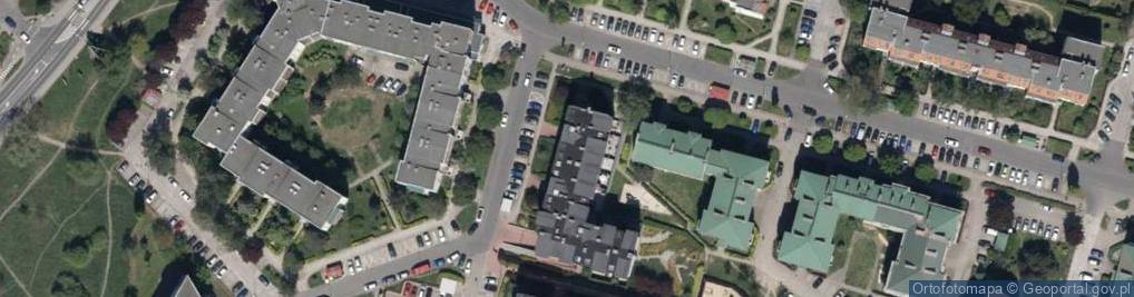 Zdjęcie satelitarne Rodziewiczówny Marii ul.