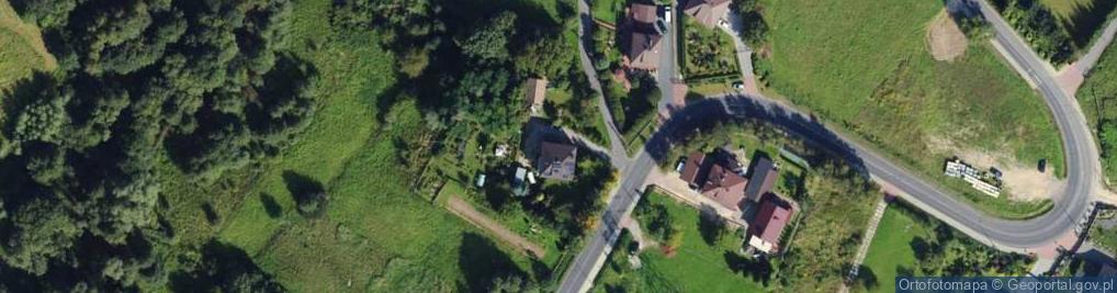 Zdjęcie satelitarne Różanki ul.
