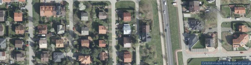 Zdjęcie satelitarne Różana ul.