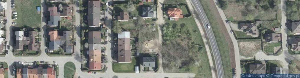 Zdjęcie satelitarne Różana ul.