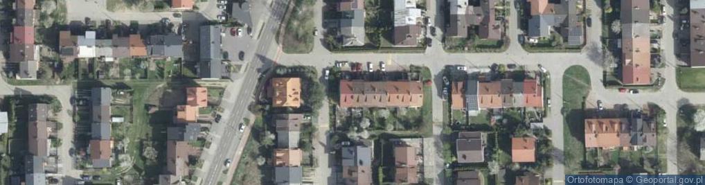 Zdjęcie satelitarne Różana ul.