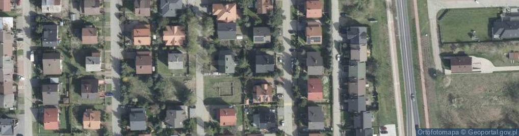 Zdjęcie satelitarne Różana ul.