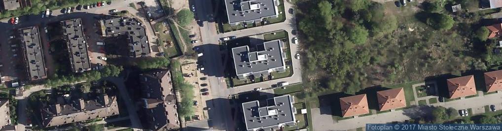 Zdjęcie satelitarne Różana ul.